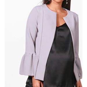 Maternity Peplum Blazer